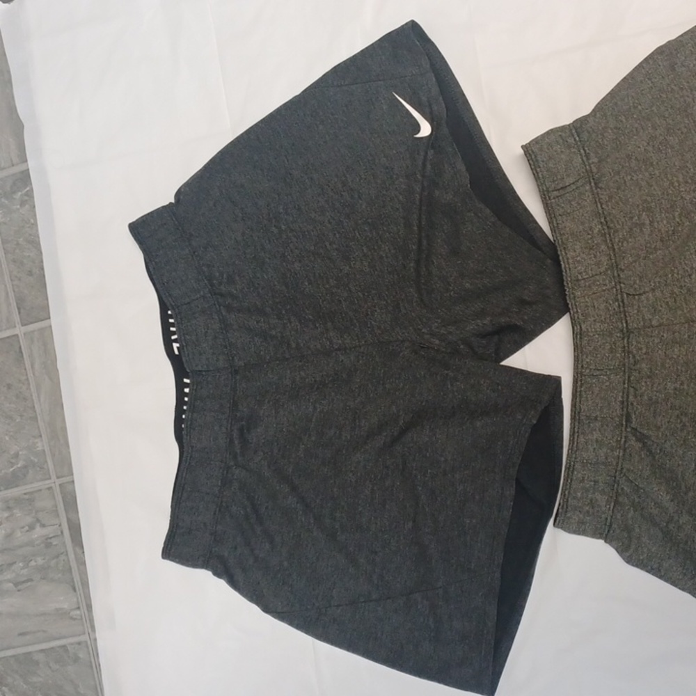 Nike Black and Gray Athletic Shorts They Are Sold Both Together - Picture 2 of 6